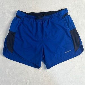 Patagonia blue outdoor athletic shorts size large (amazing pockets)